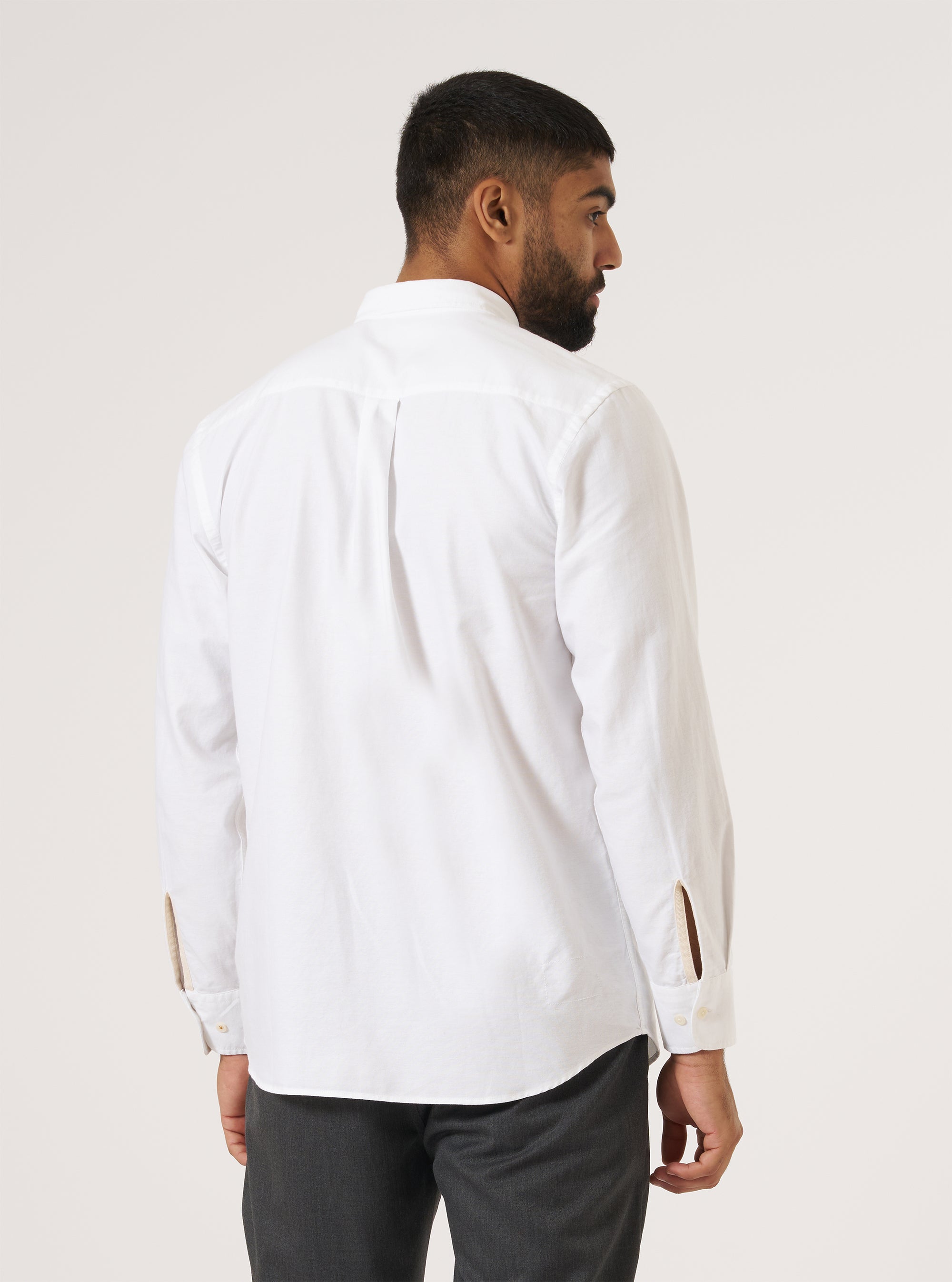 white oxford dress shirt White Oxford Daybrook Shirt