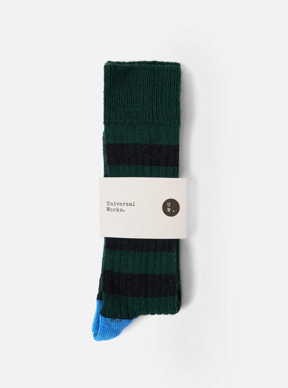 Green/Black Wool Games Sock