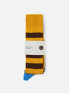 Mustard/Brown Wool Games Sock
