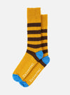 Mustard/Brown Wool Games Sock