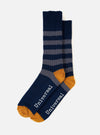 Navy/Grey Wool Games Sock