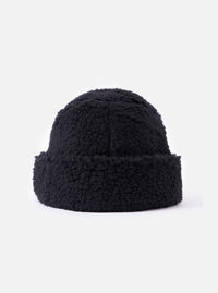cableami® Black Toque Boa Cap