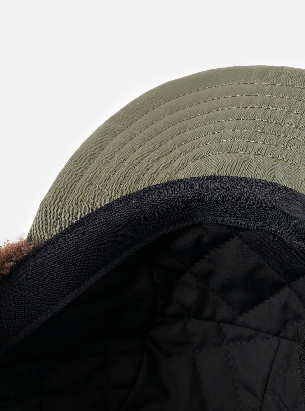 cableami® Olive Military Nylon Twill Cap