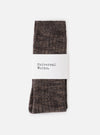 Charcoal Slub Knit Slub Sock