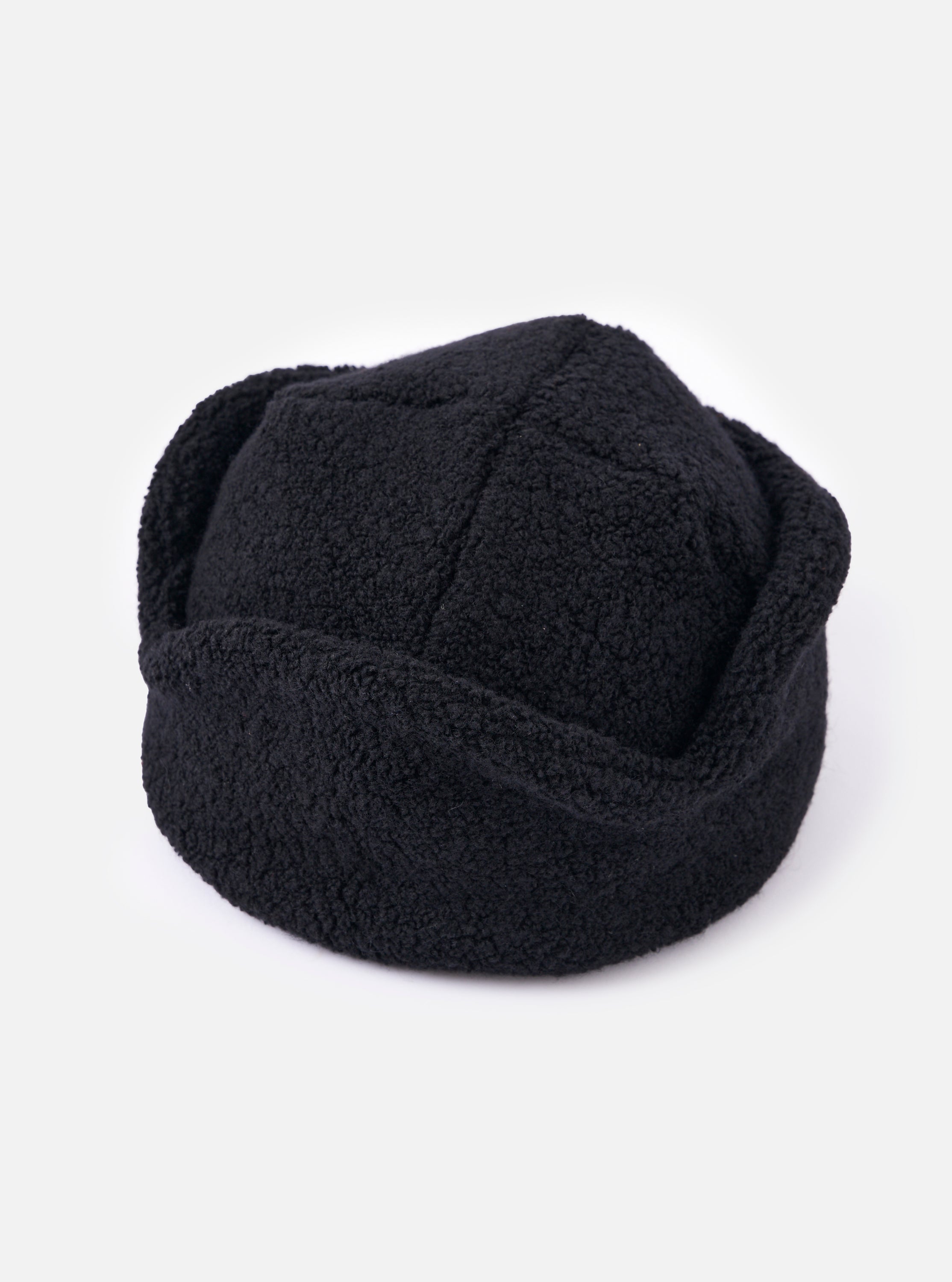 cableami® Black Recycled Wool Flight Watch Cap – Universal Works