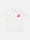White Single Jersey Charity Football Tee