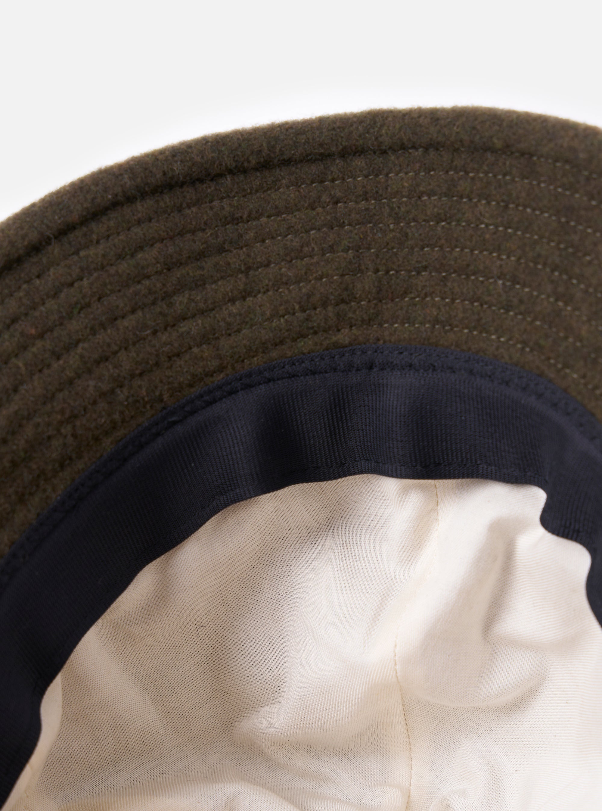 cableami® Olive Recycled Wool Army Hat