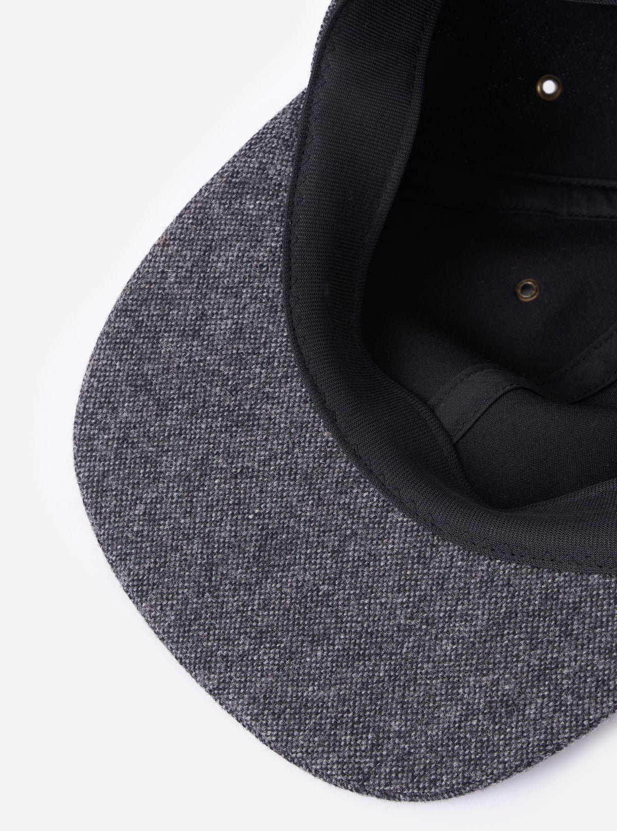 cableami® Grey Recycled Tweed Cap