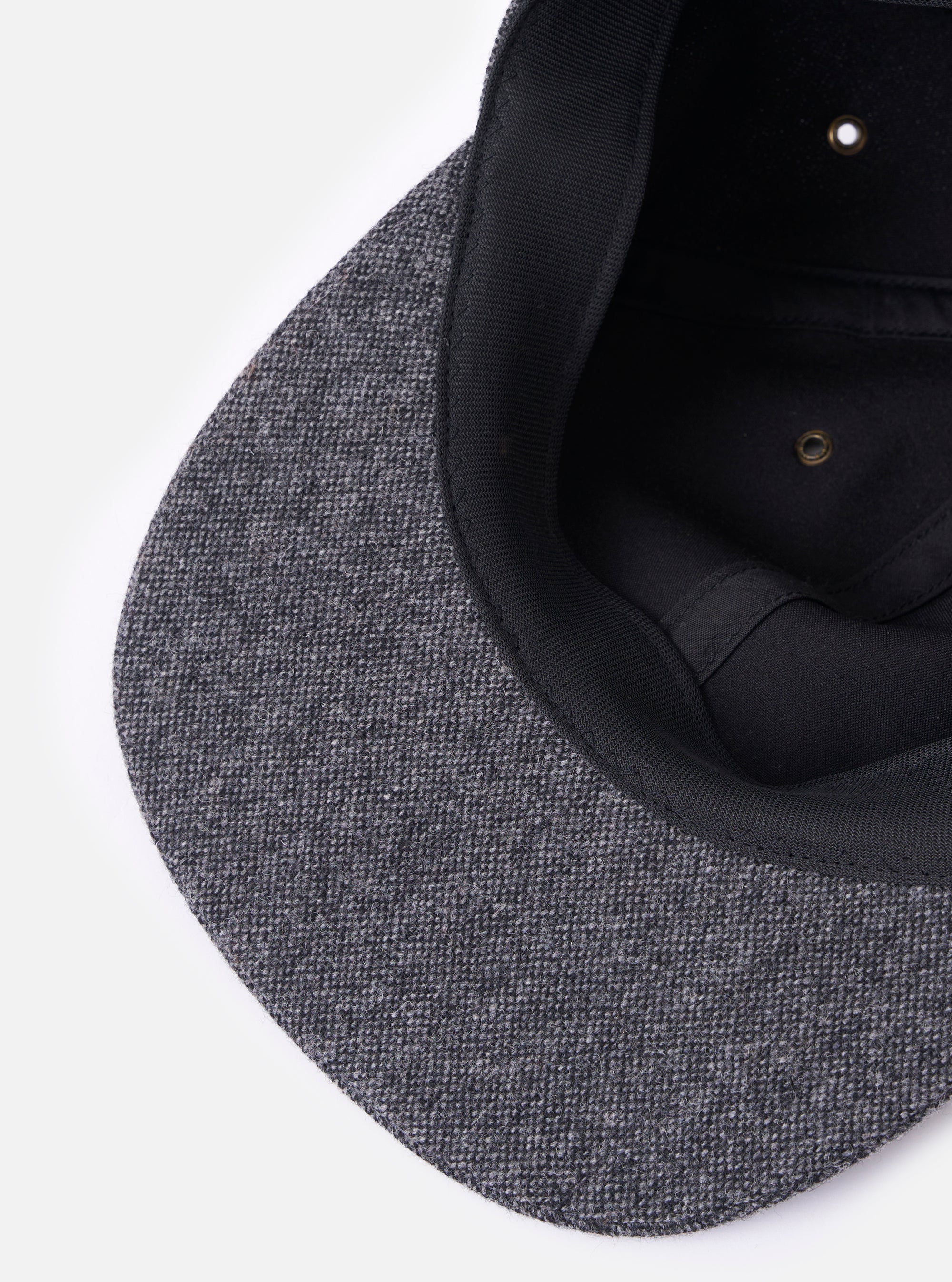cableami® Grey Recycled Tweed Cap