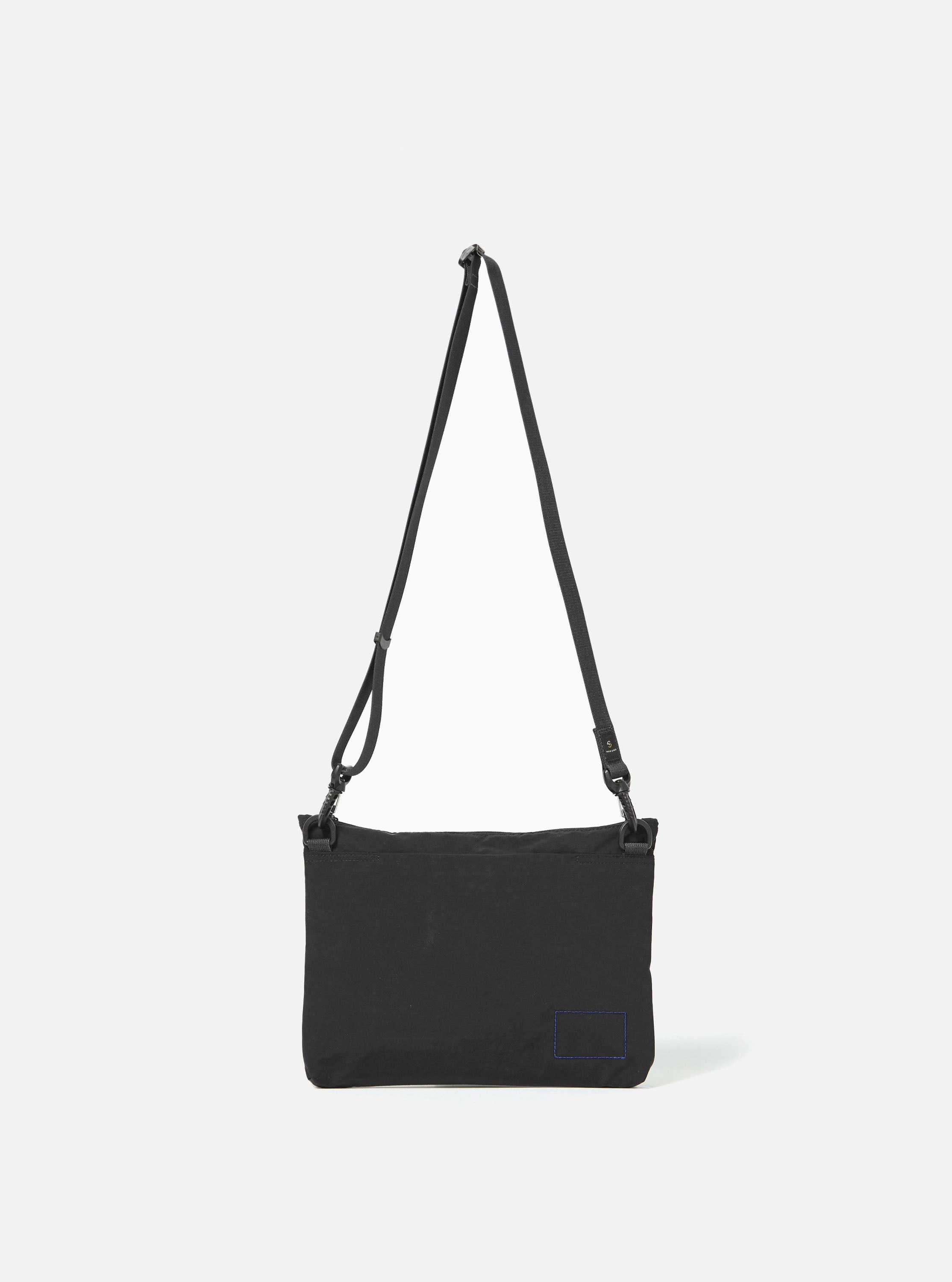 Men's Black Canvas Sacoche – Universal Works