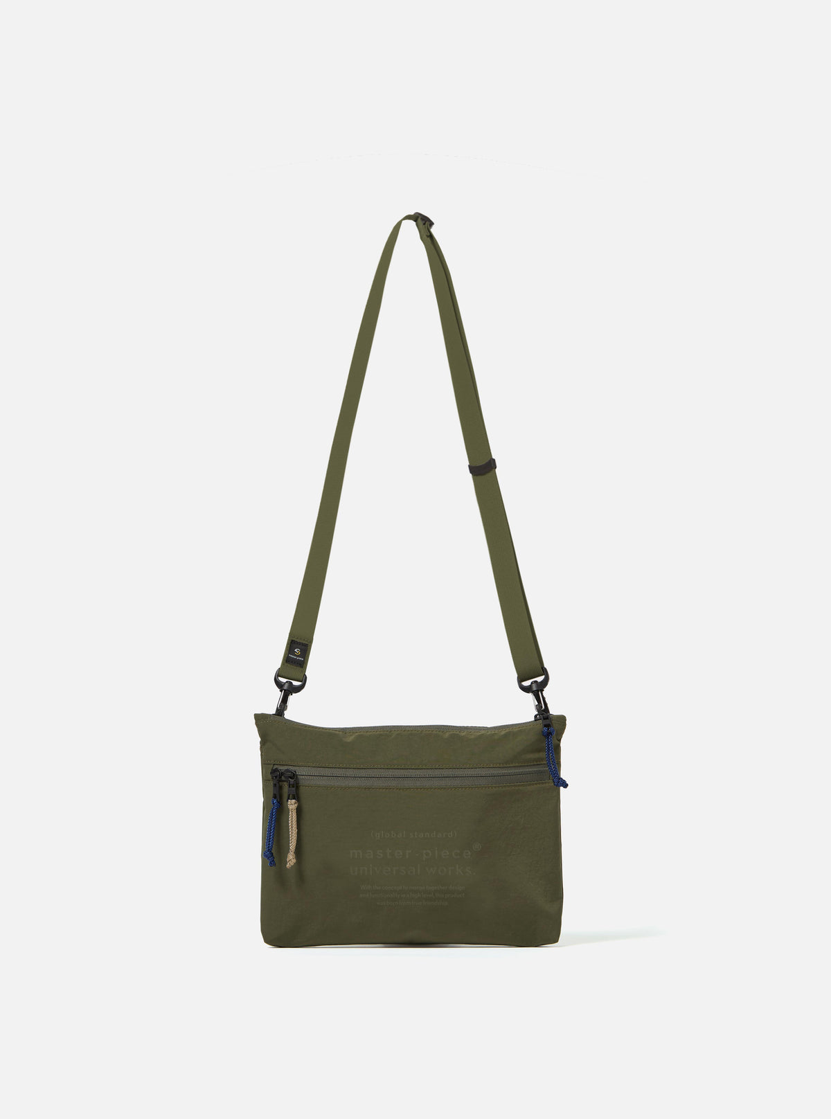 timbuk2 sacoche bag master-piece x Universal Works Olive Canvas Sacoche