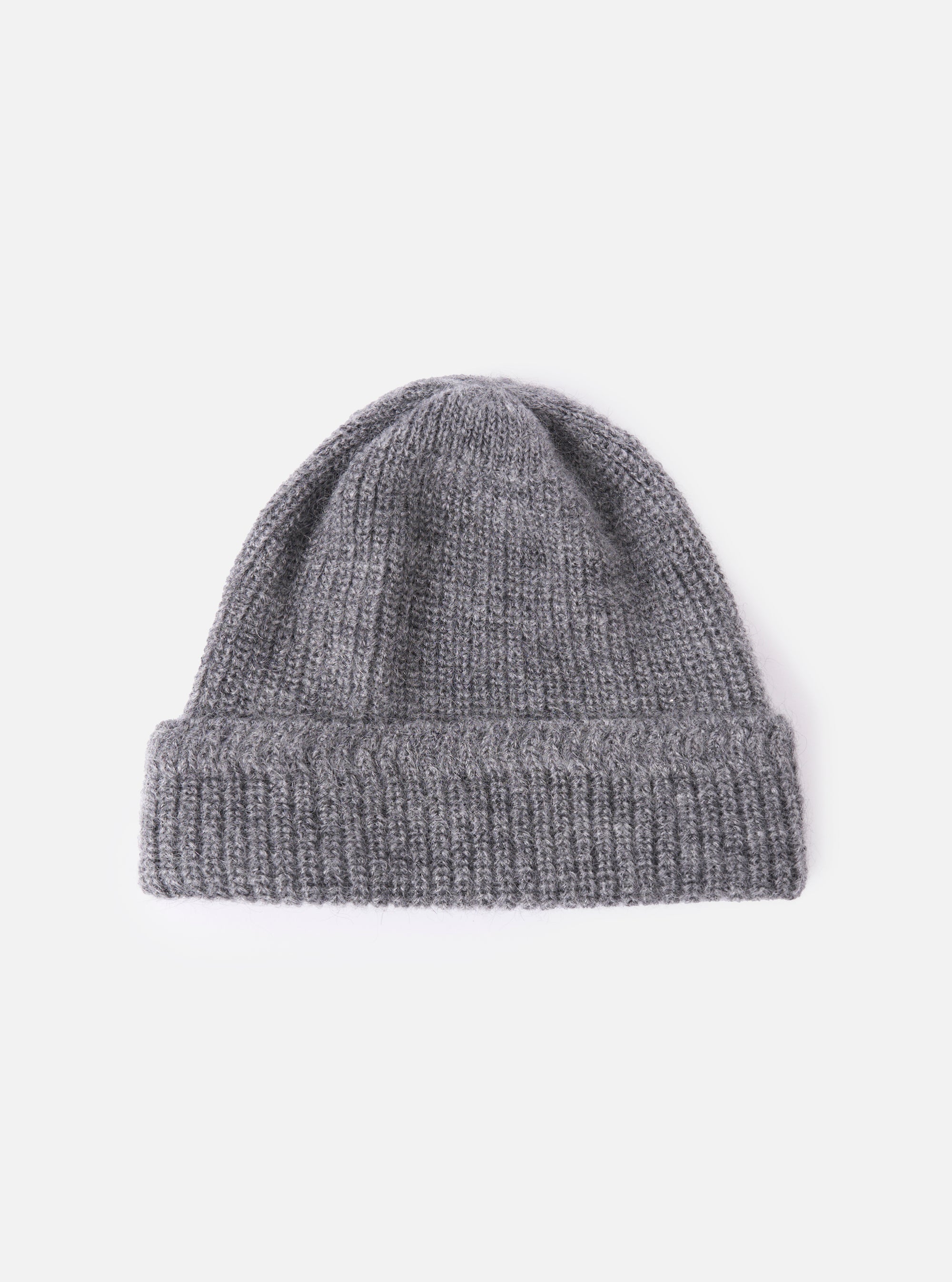 cableami® Grey Mohair Watch Cap