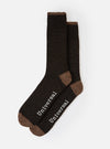 Charcoal Alpaca Wool Alpaca Sock