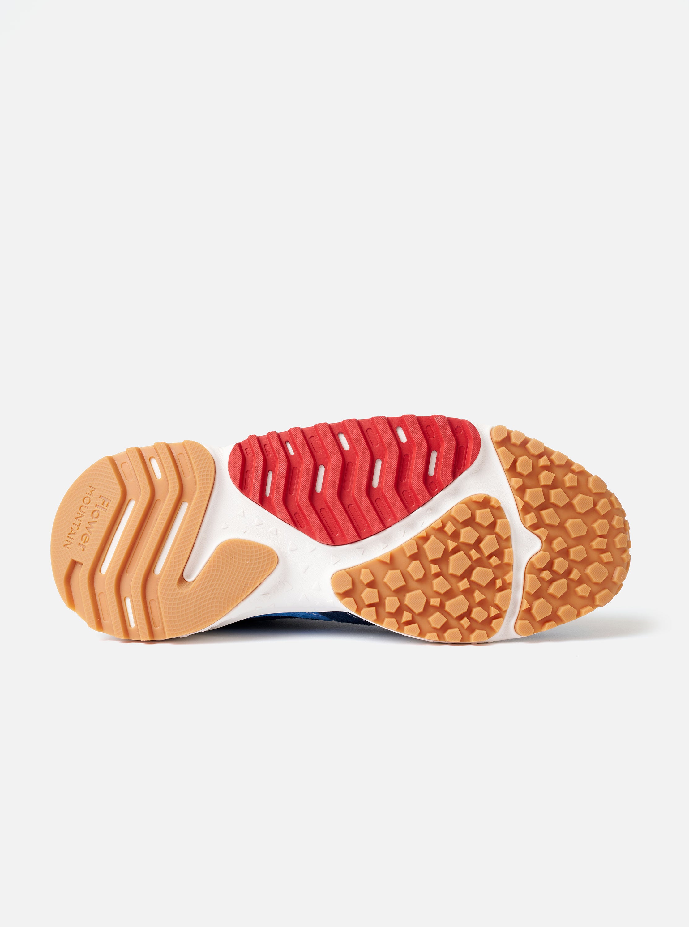 Flower Mountain Navy/Azure Suede/Nylon Wave Man – Universal Works