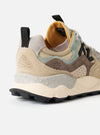 Flower Mountain Sand/Beige/Taupe Cow Velour Yamano 3 Uni