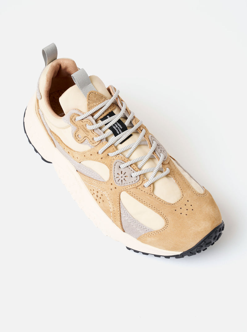 Flower Mountain Beige/Cream/Light Grey Suede/Nylon Wave Uni