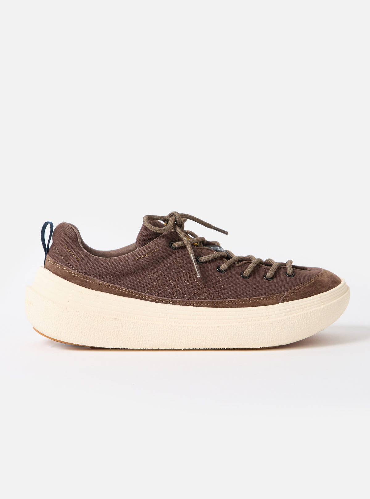Flower Mountain x Universal Works Brown/Navy Suede/Cotton Canvas Fami