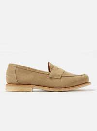 Sanders for Universal Works Milkshake Suede Edwin Loafer