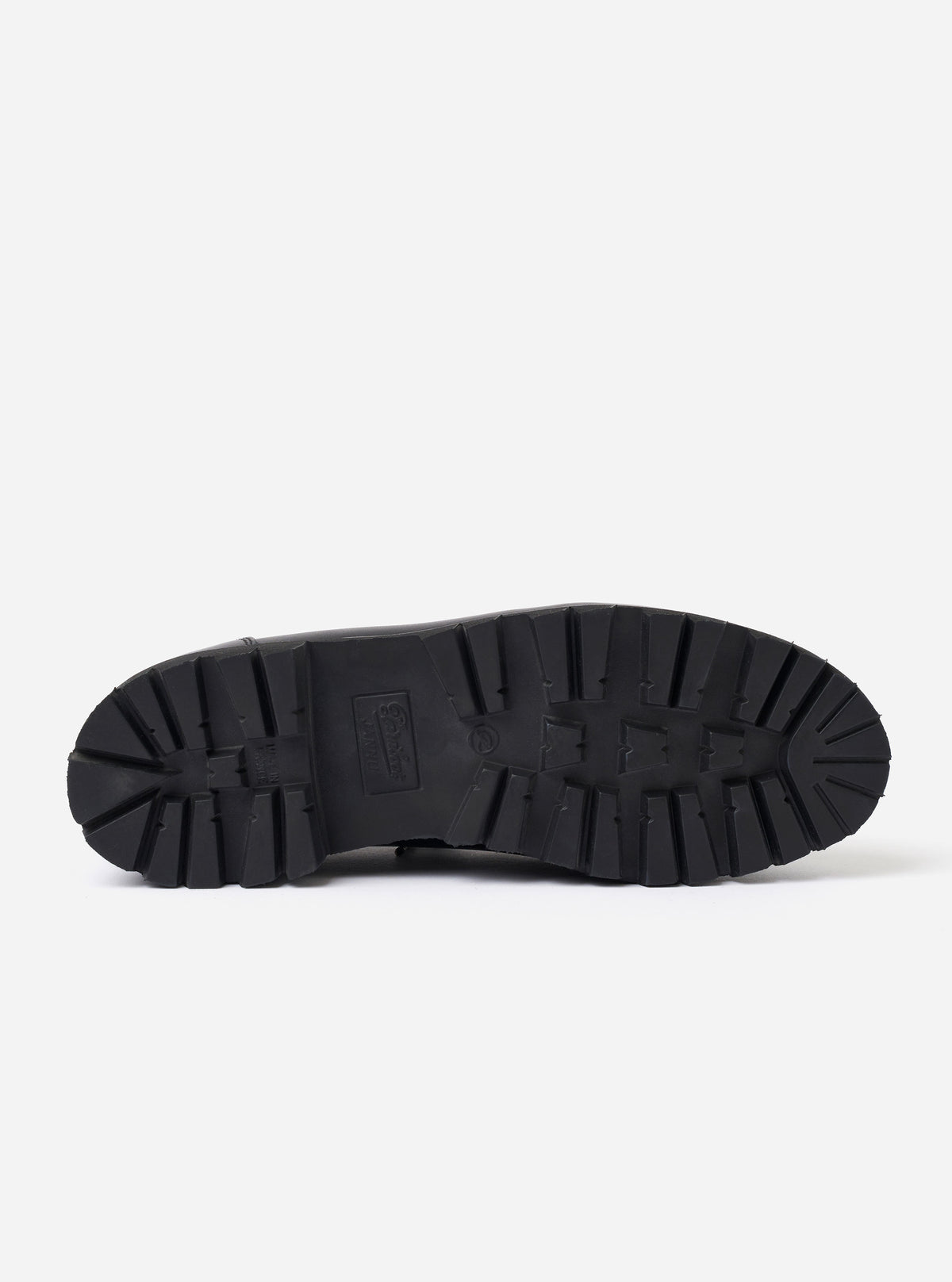 Paraboot Black Leather Clusaz Jannu