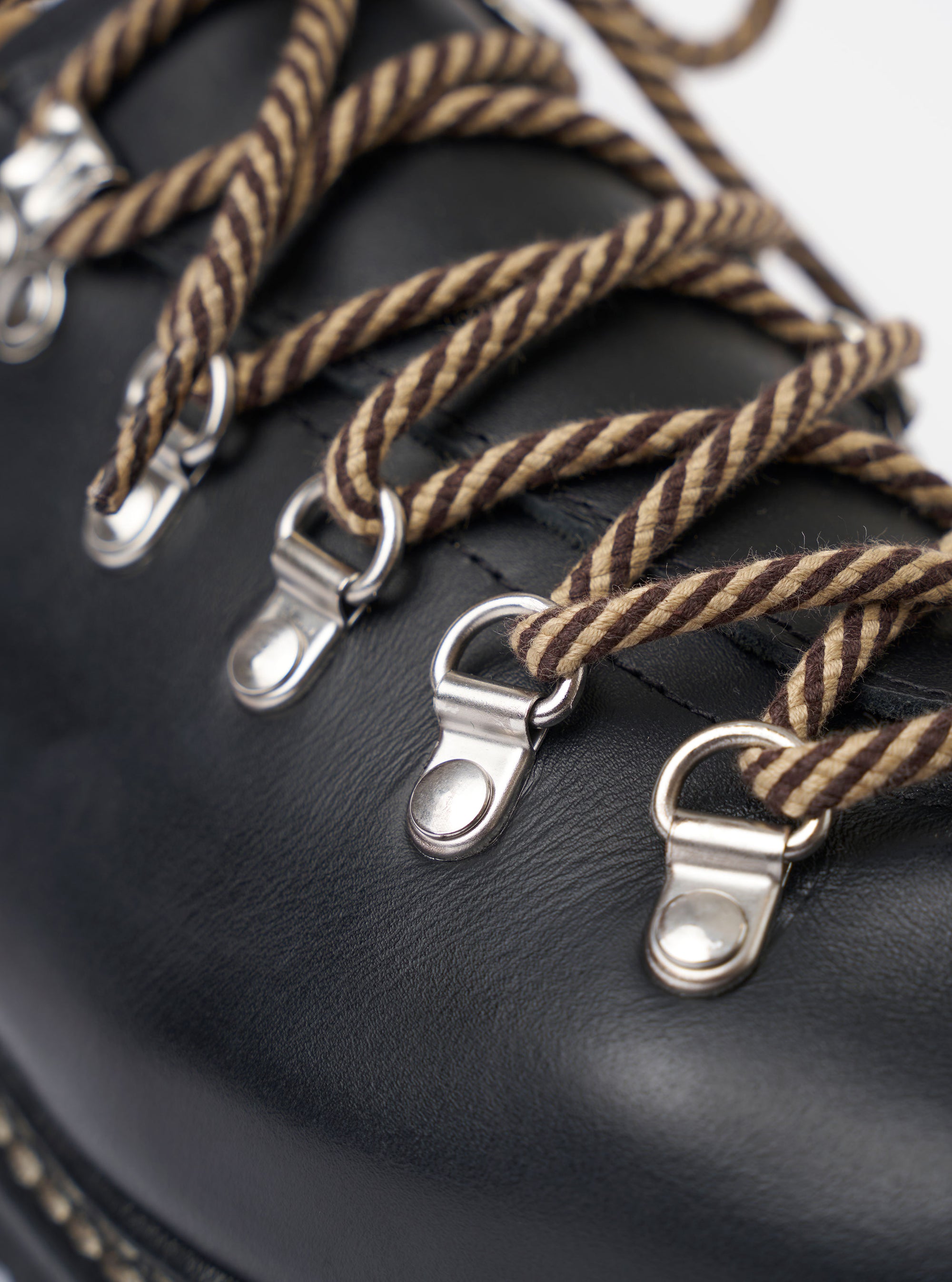 Paraboot Black Leather Clusaz Jannu