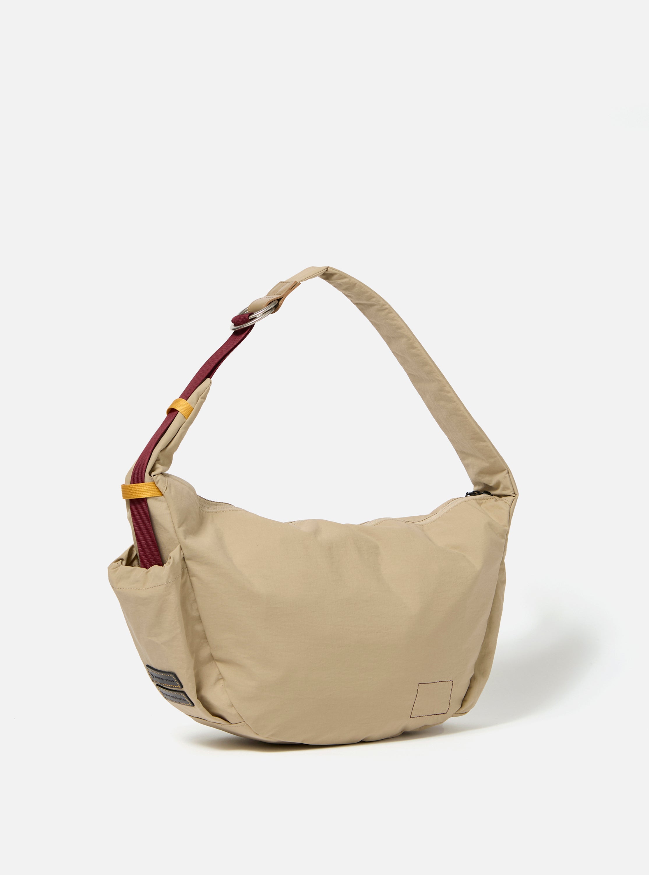 Men's Beige Canvas Shoulder Bag - M – Universal Works