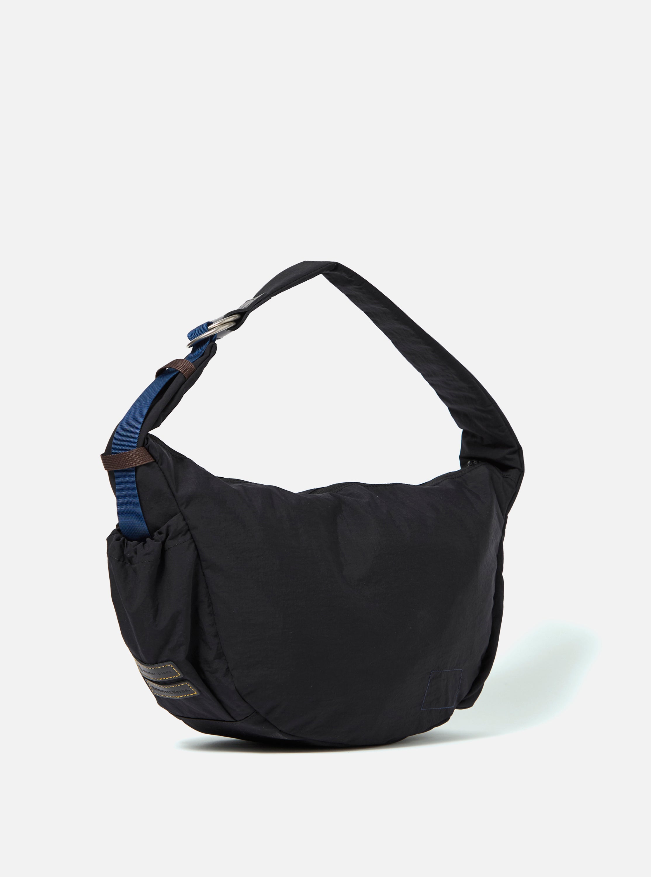 Men's Black Canvas Shoulder Bag - M – Universal Works