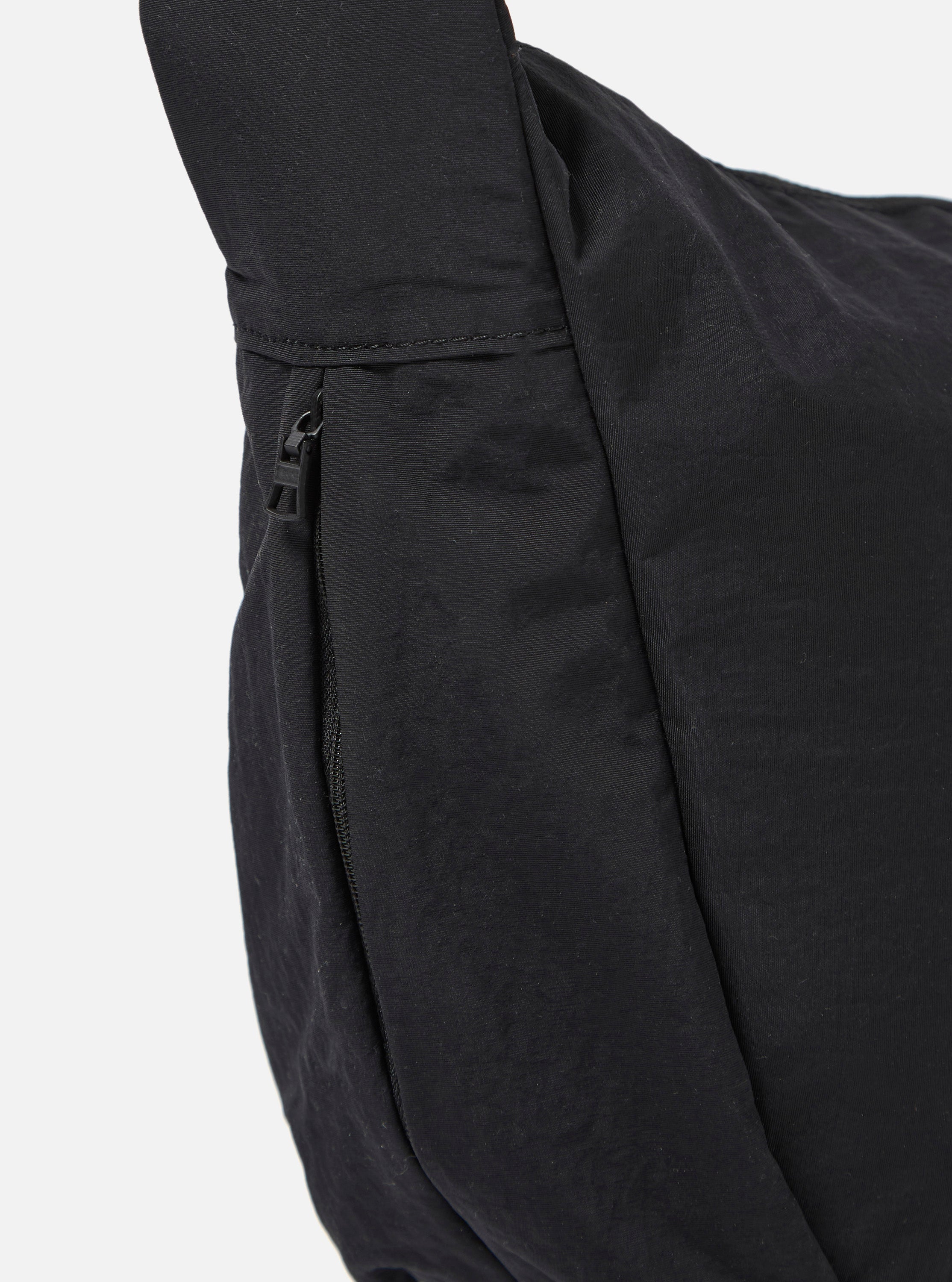 Men's Black Canvas Shoulder Bag - M – Universal Works