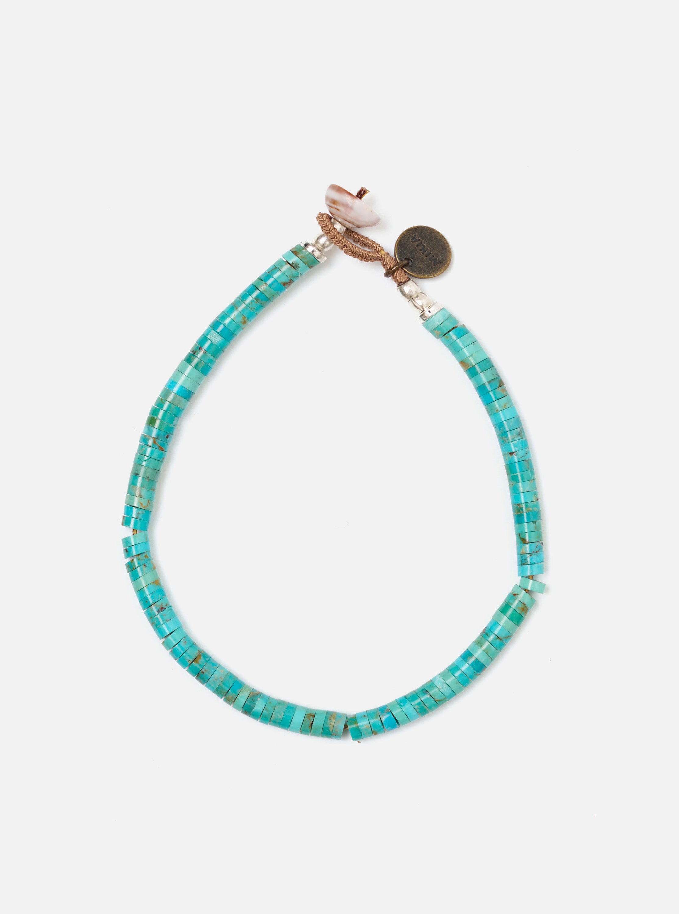 Mikia Turquoise Heishi Beads Bracelet – Universal Works