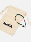 Mikia Malachite Heishi Beads Bracelet