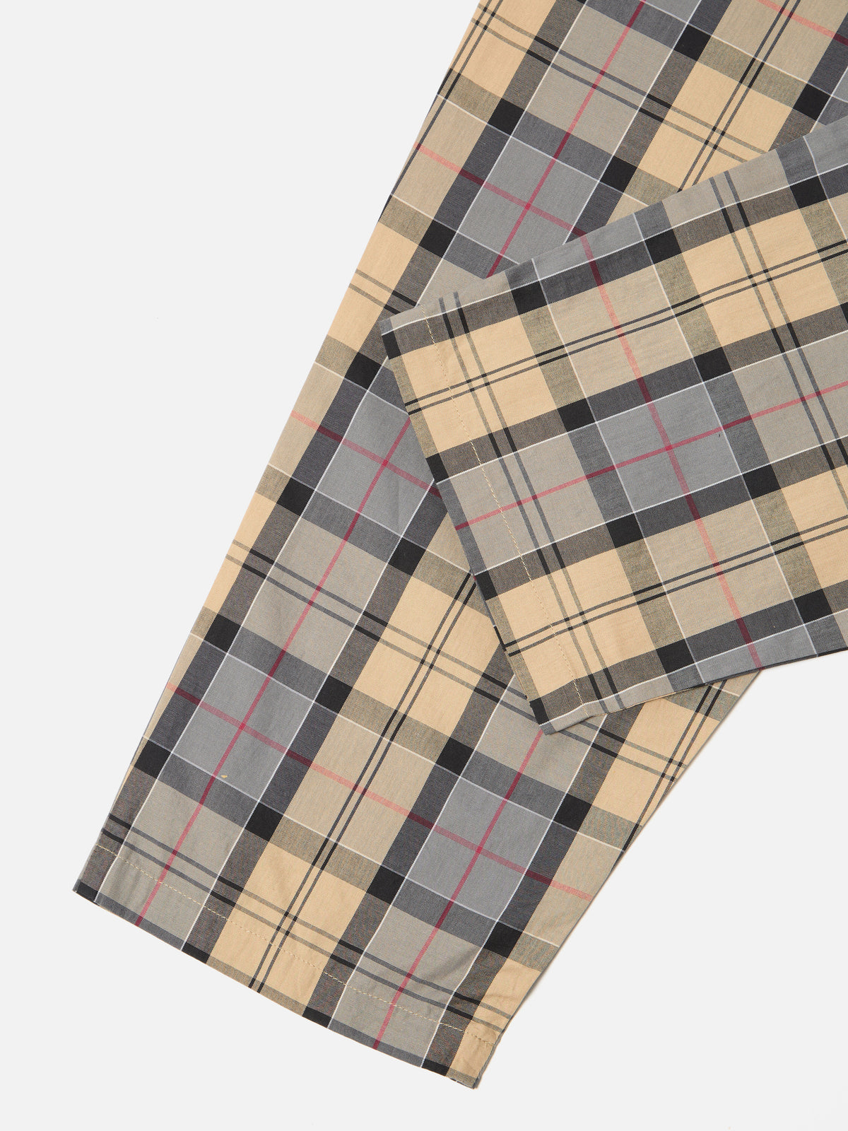 Sand Tartan Check Pyjama Pant