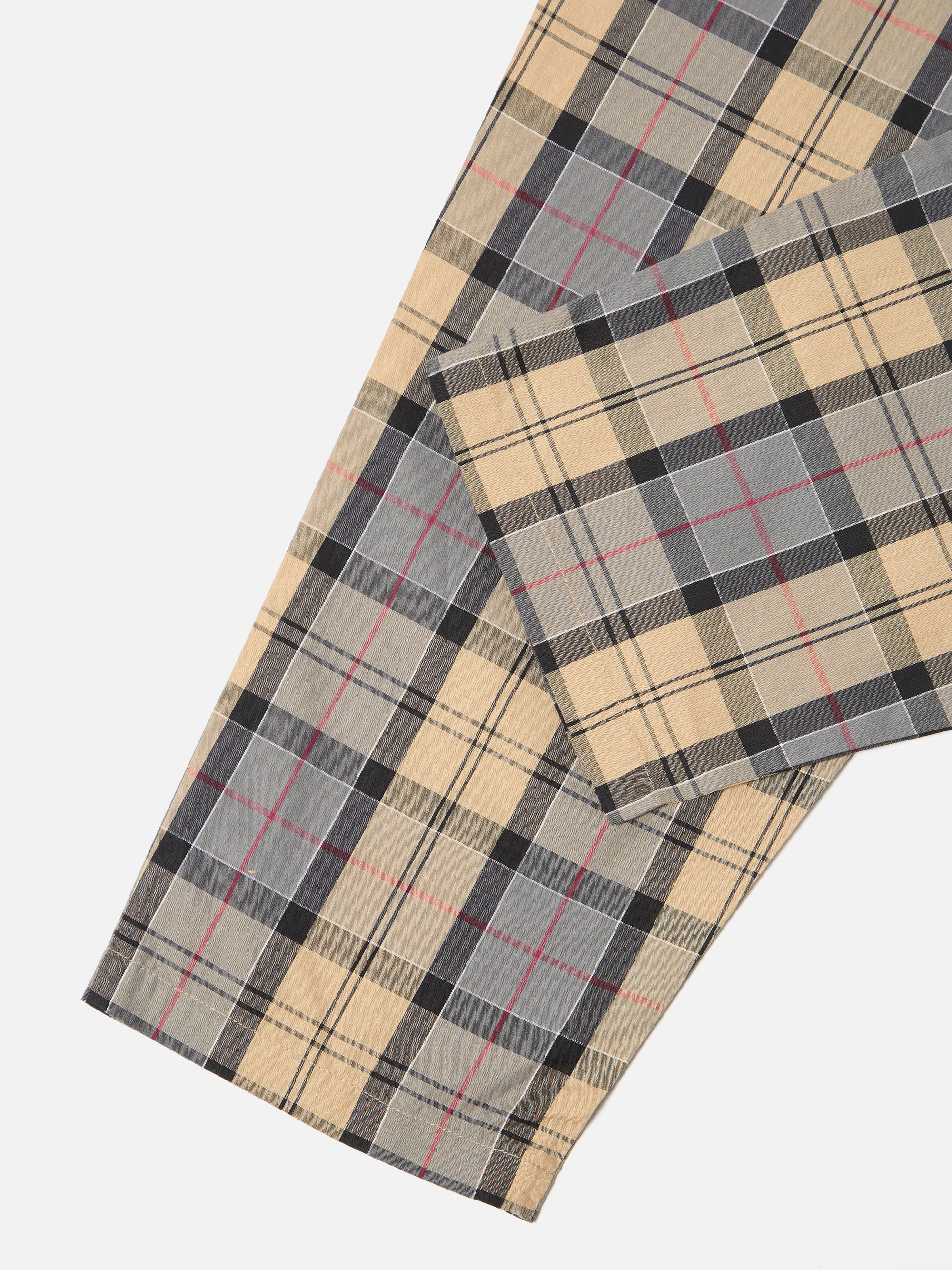 Sand Tartan Check Pyjama Pant