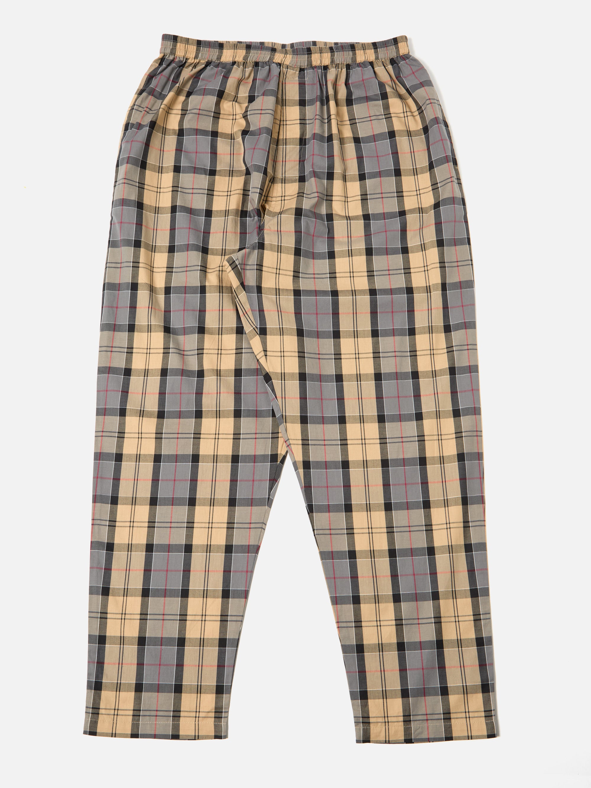 Sand Tartan Check Pyjama Pant