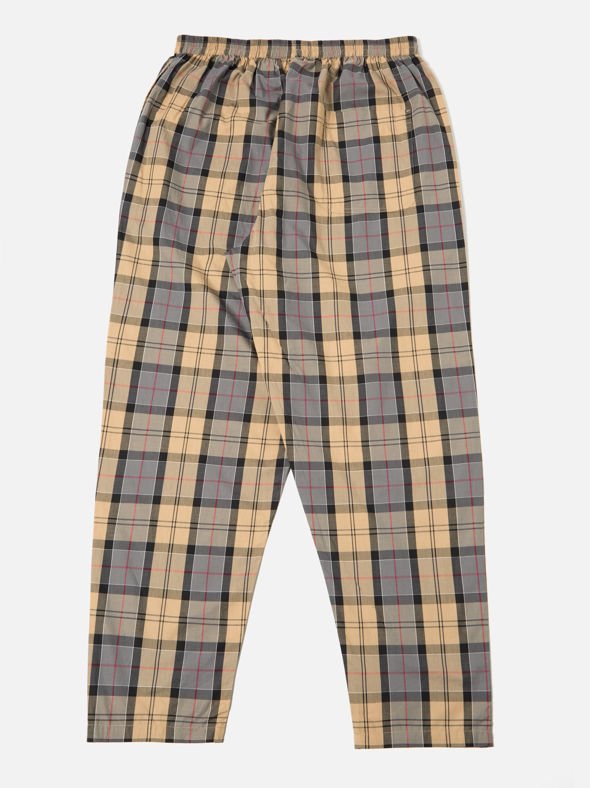 Sand Tartan Check Pyjama Pant