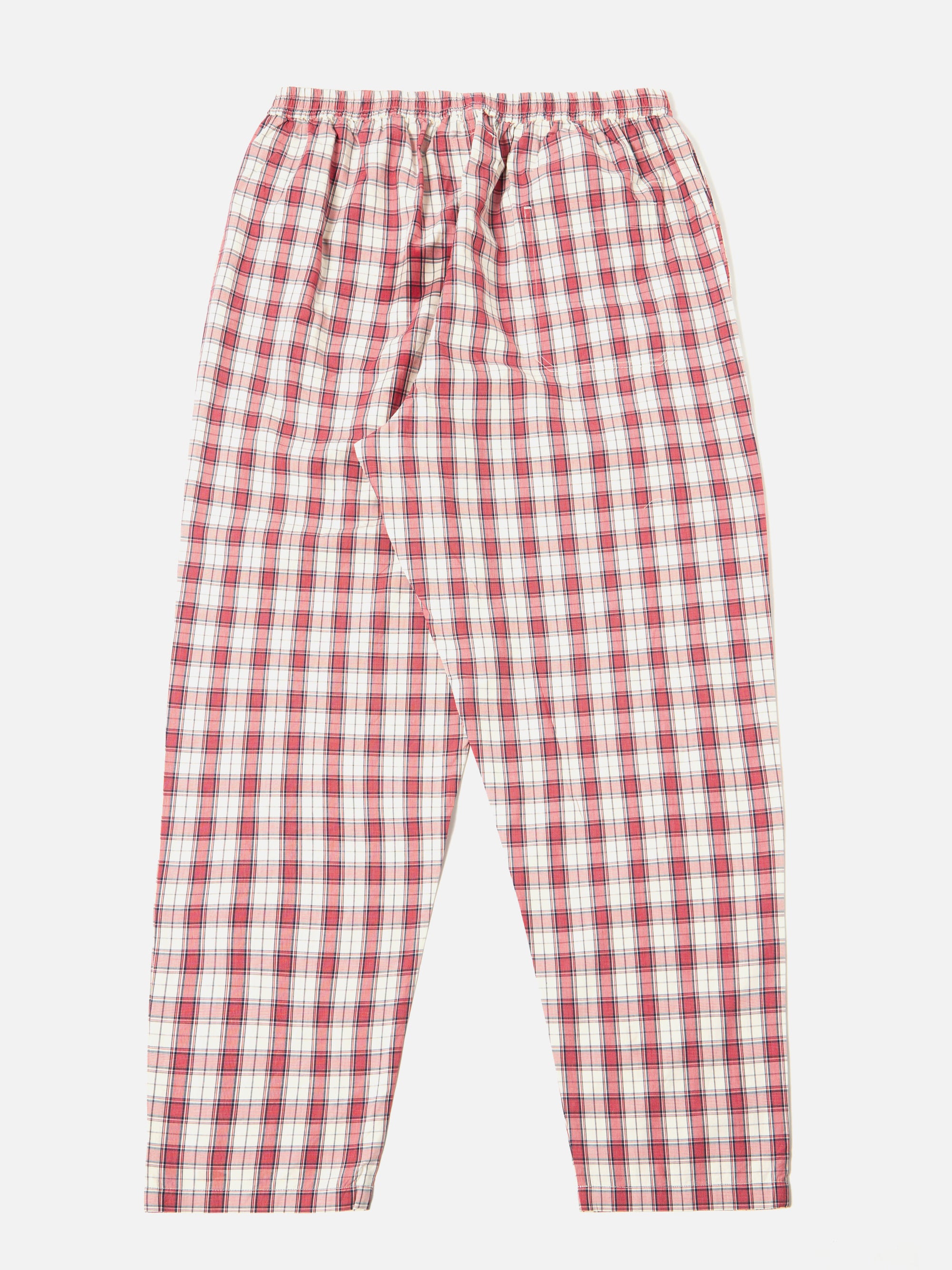 Red Cotton Check Pyjama Pant