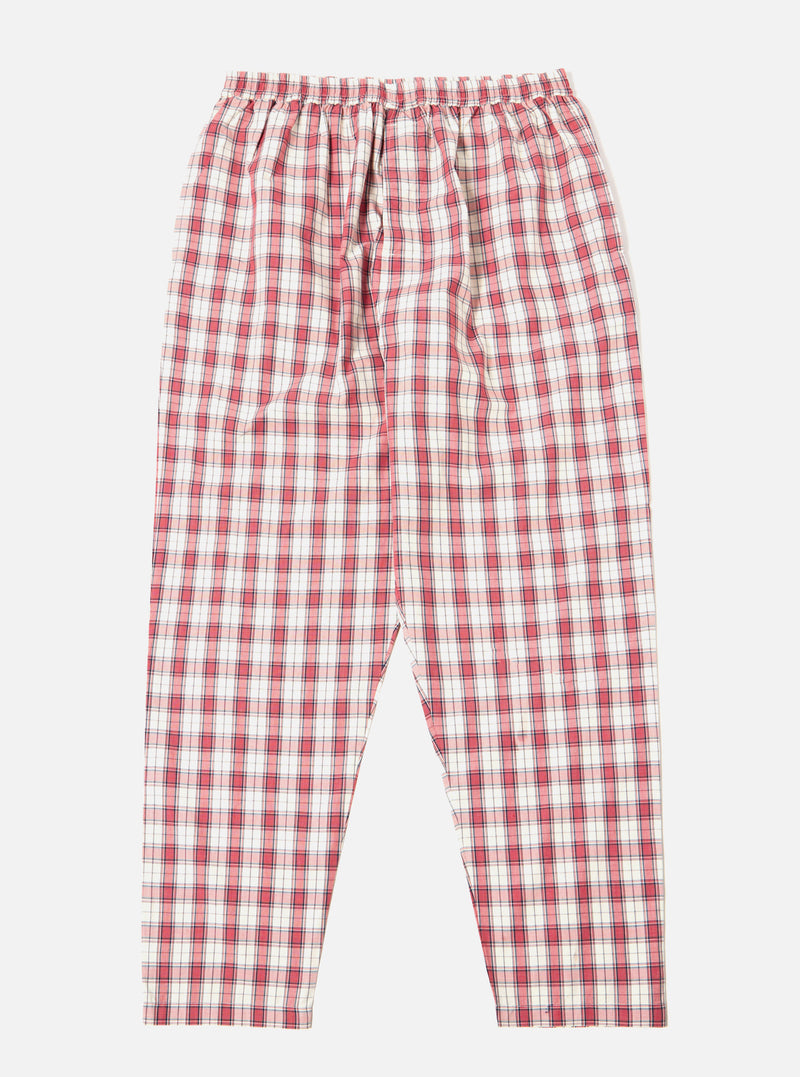Red Cotton Check Pyjama Pant