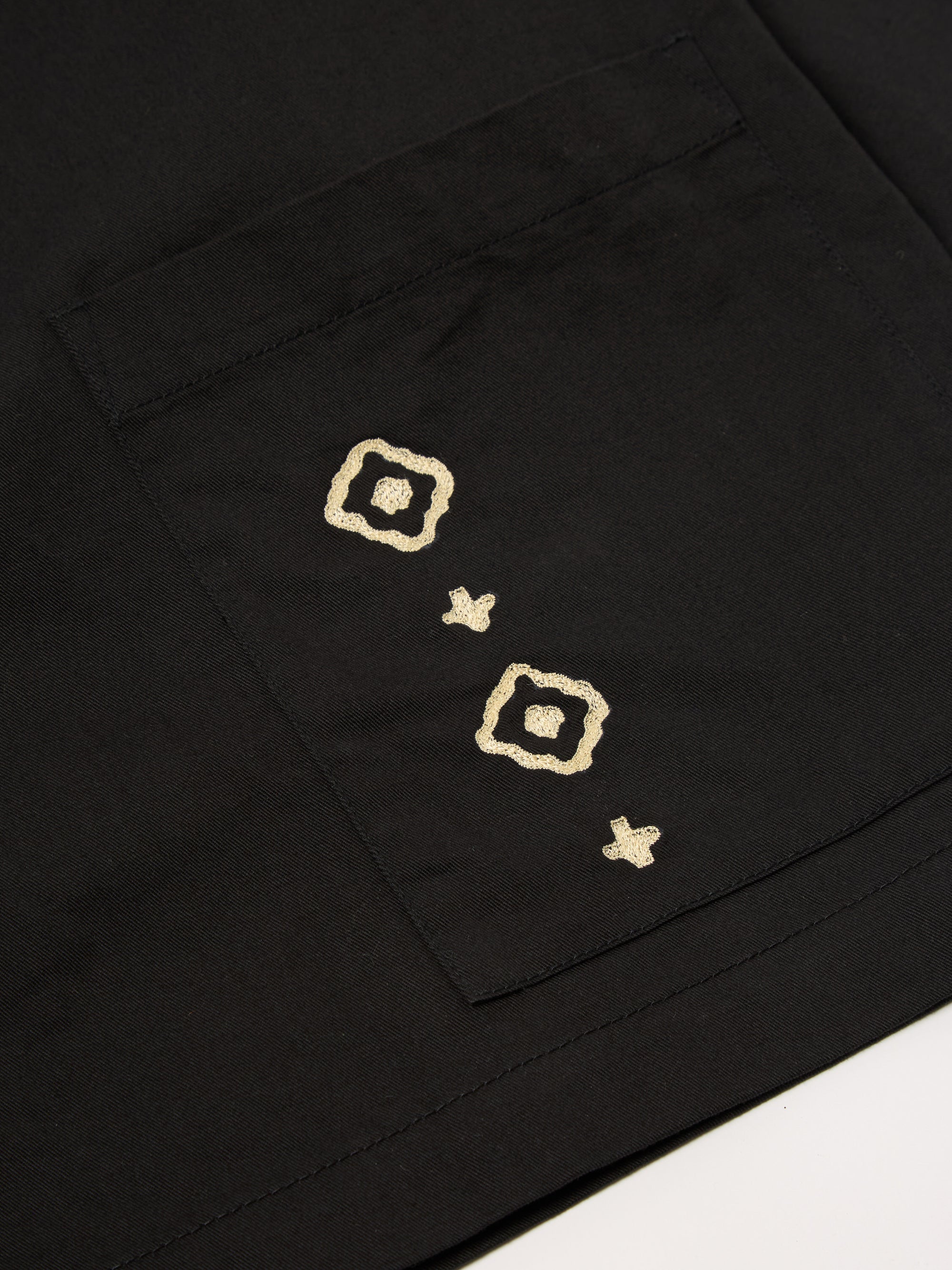 HHV x Universal Works Black Twill Kyoto Work Jacket