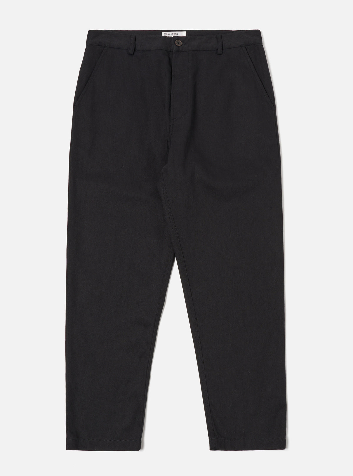 Black Works Twill Military Chino
