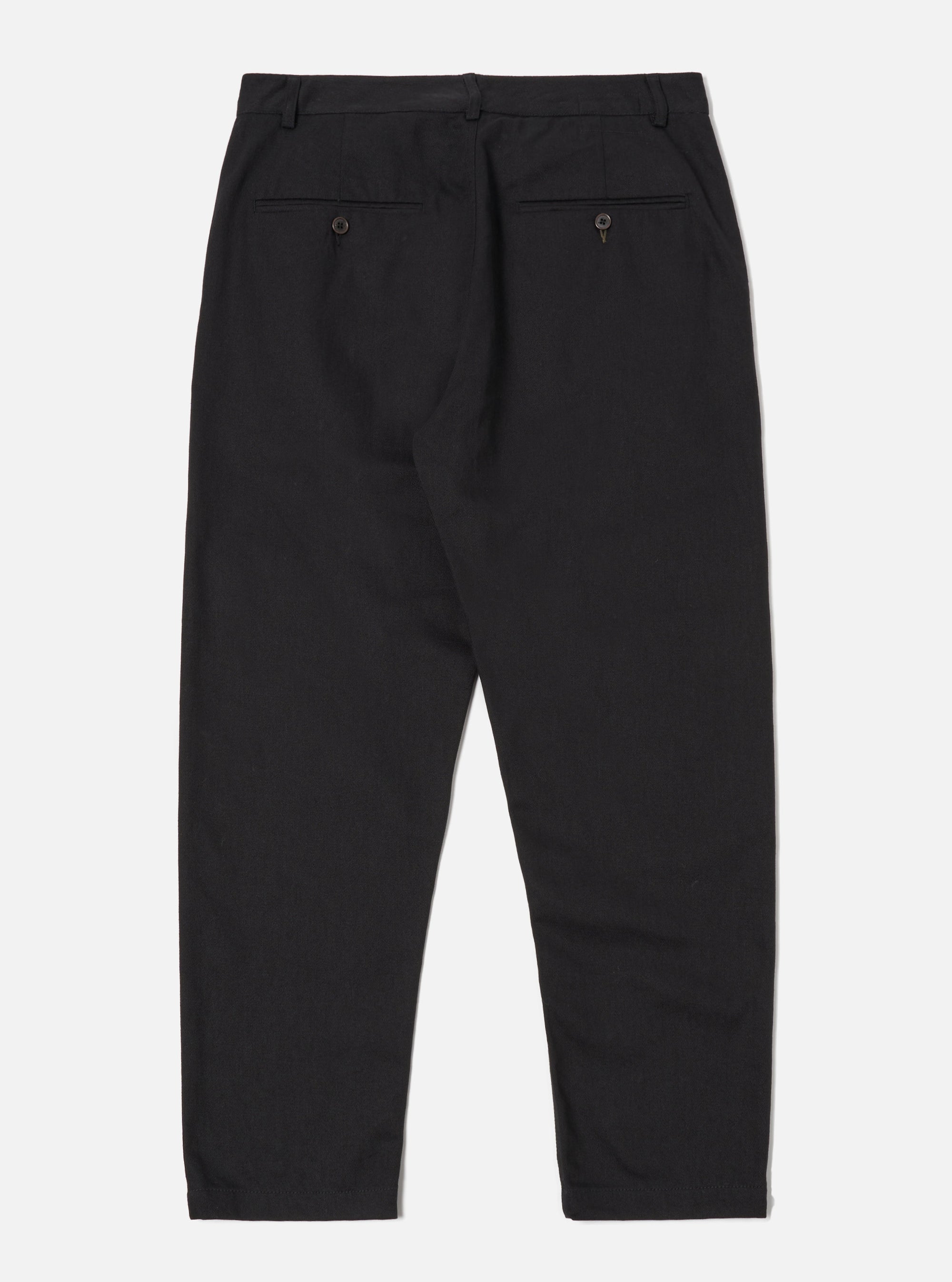 Black Works Twill Military Chino