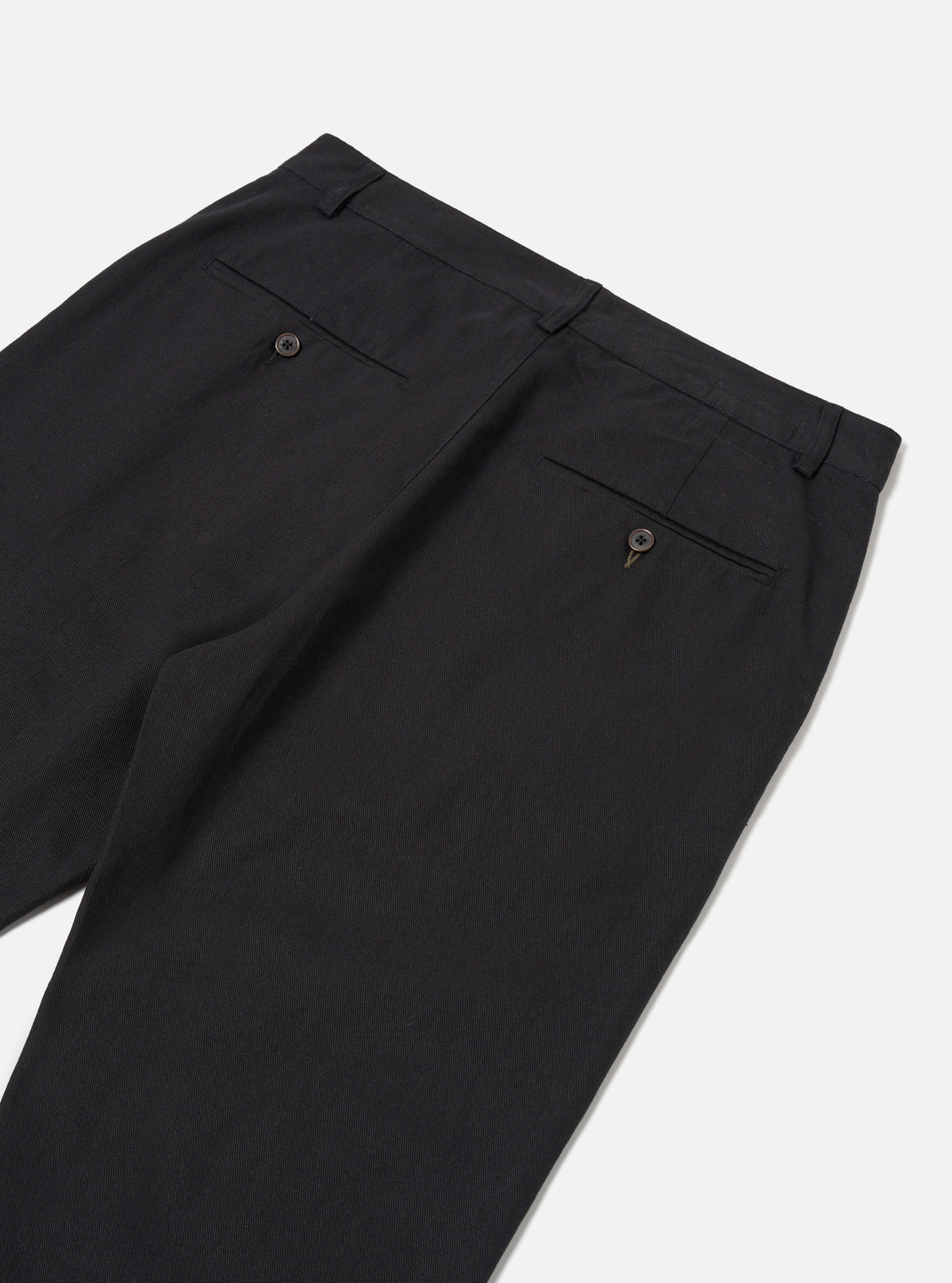 Black Works Twill Military Chino