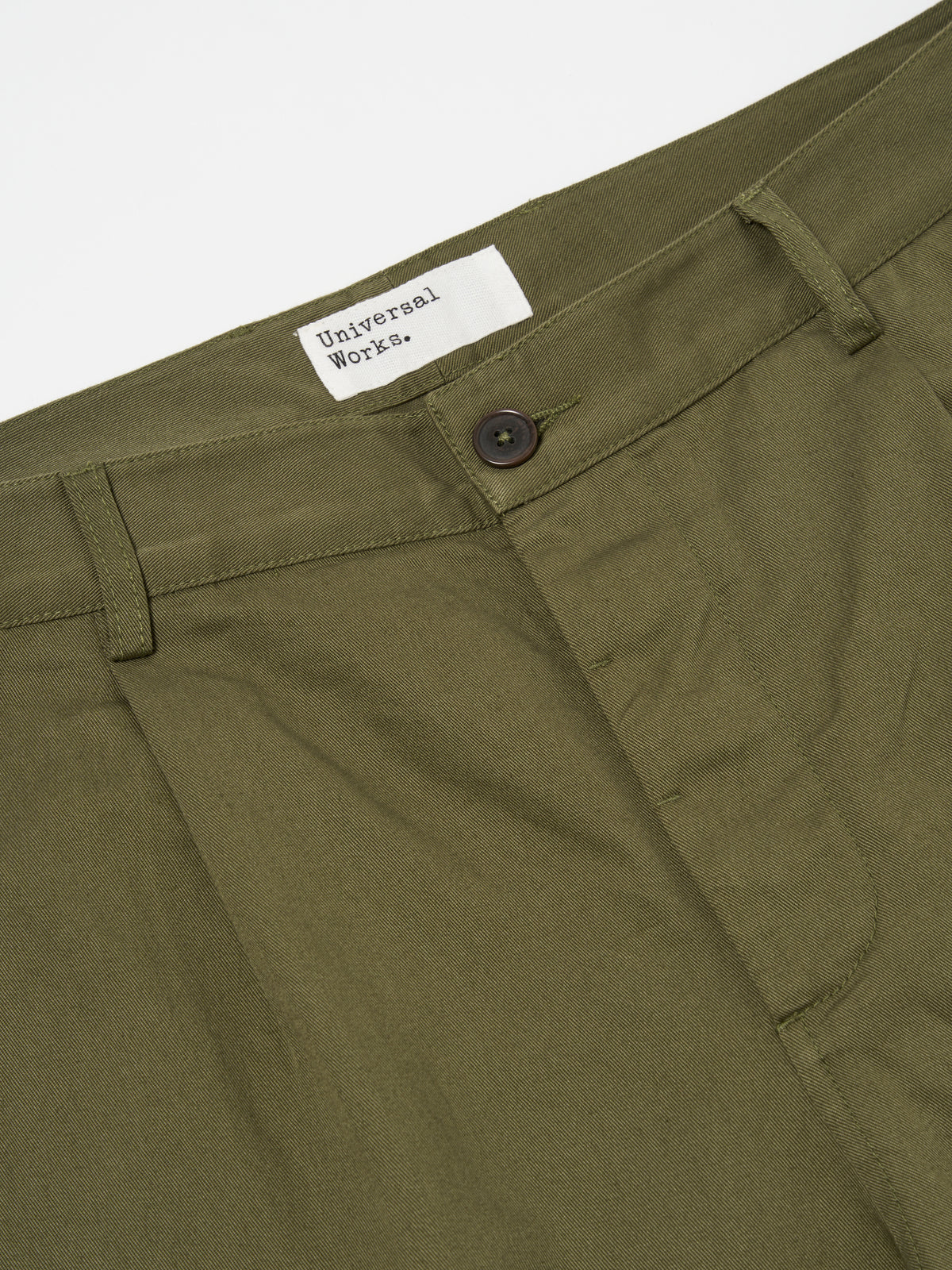Light Olive Twill Duke Pant