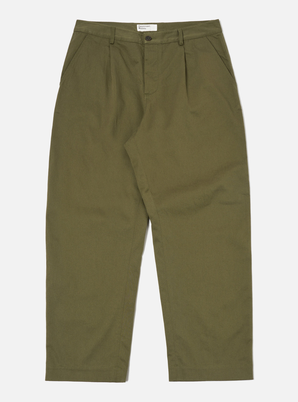 Light Olive Twill Duke Pant