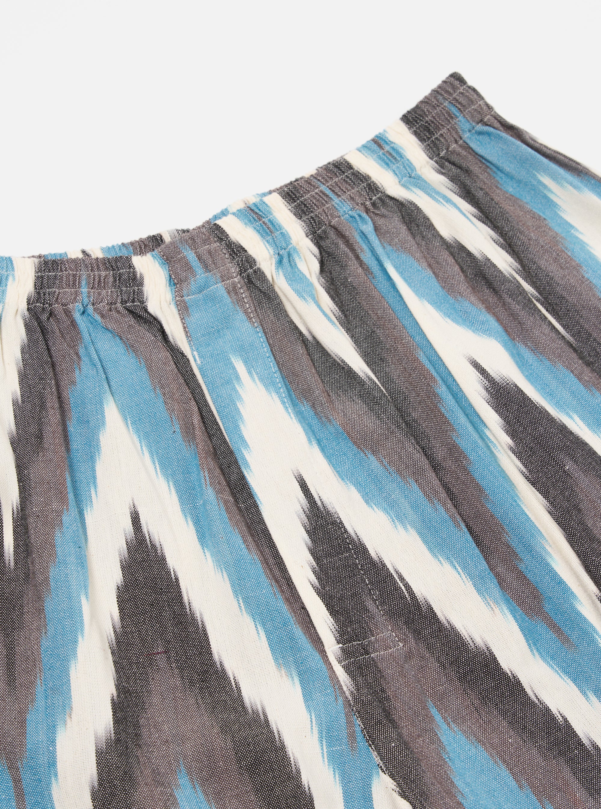 Ecru Ikat II Cotton Boxer Short