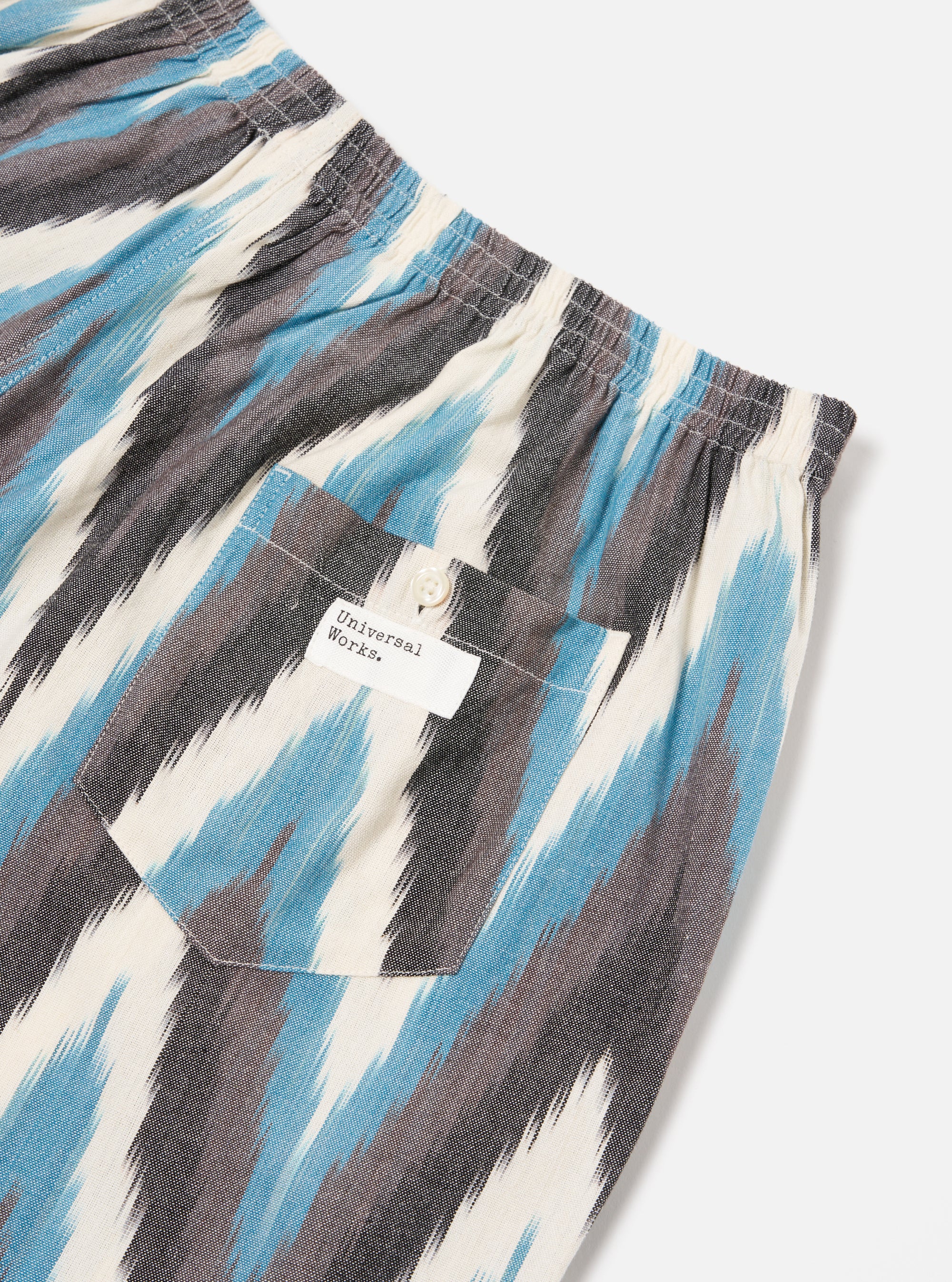 Ecru Ikat II Cotton Boxer Short