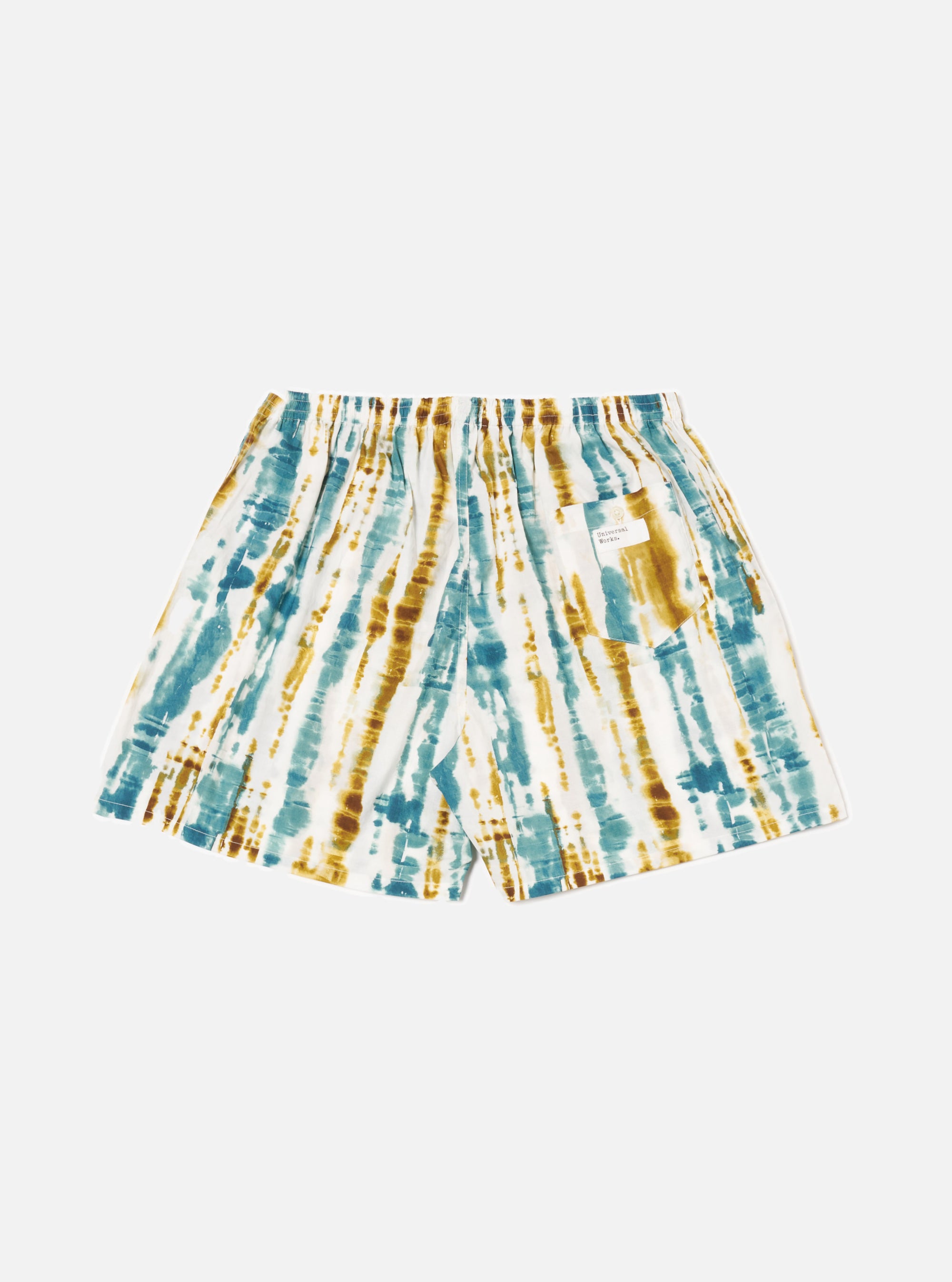 Ecru Paint Print Boxer Short
