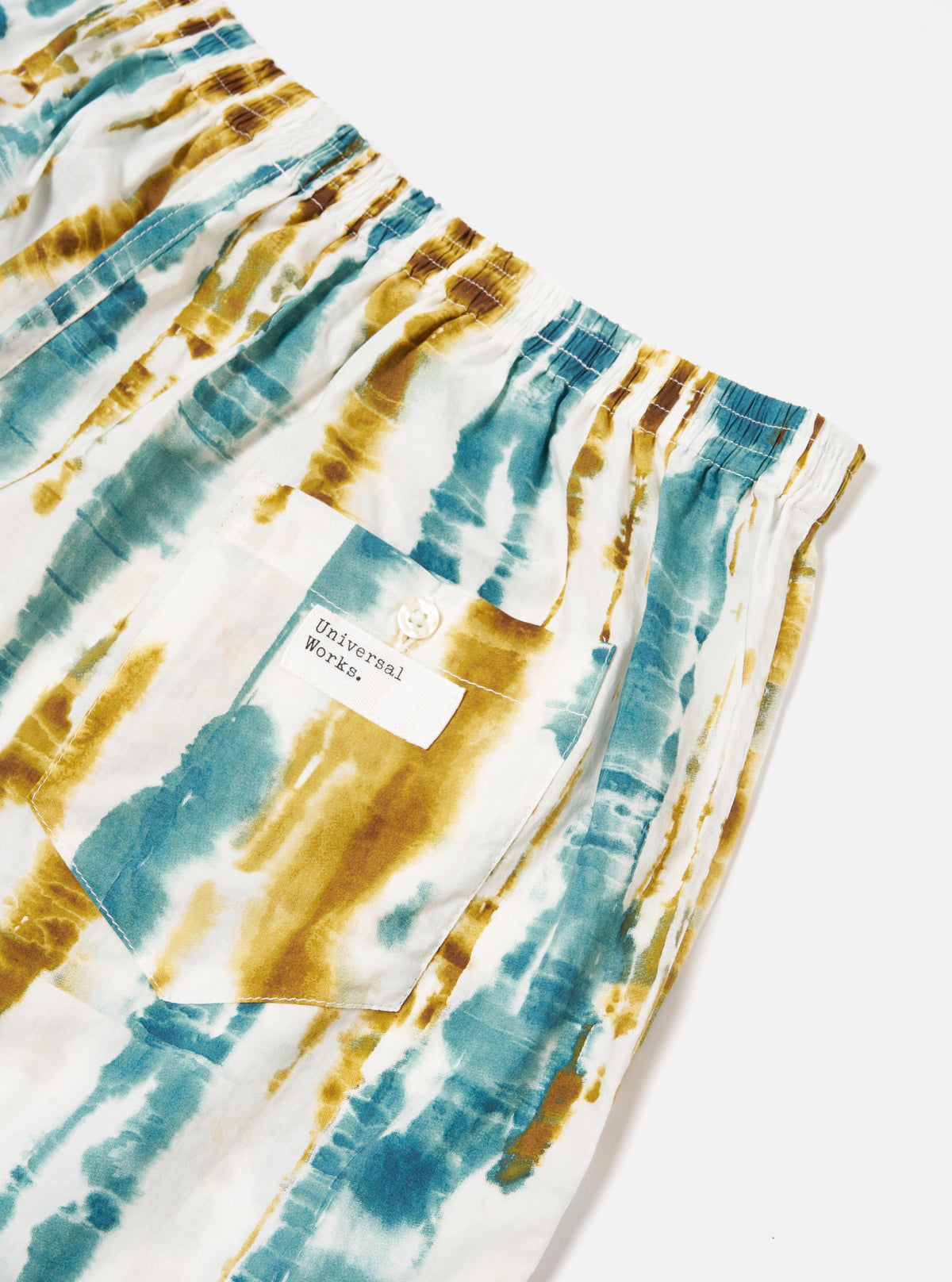 Ecru Paint Print Boxer Short