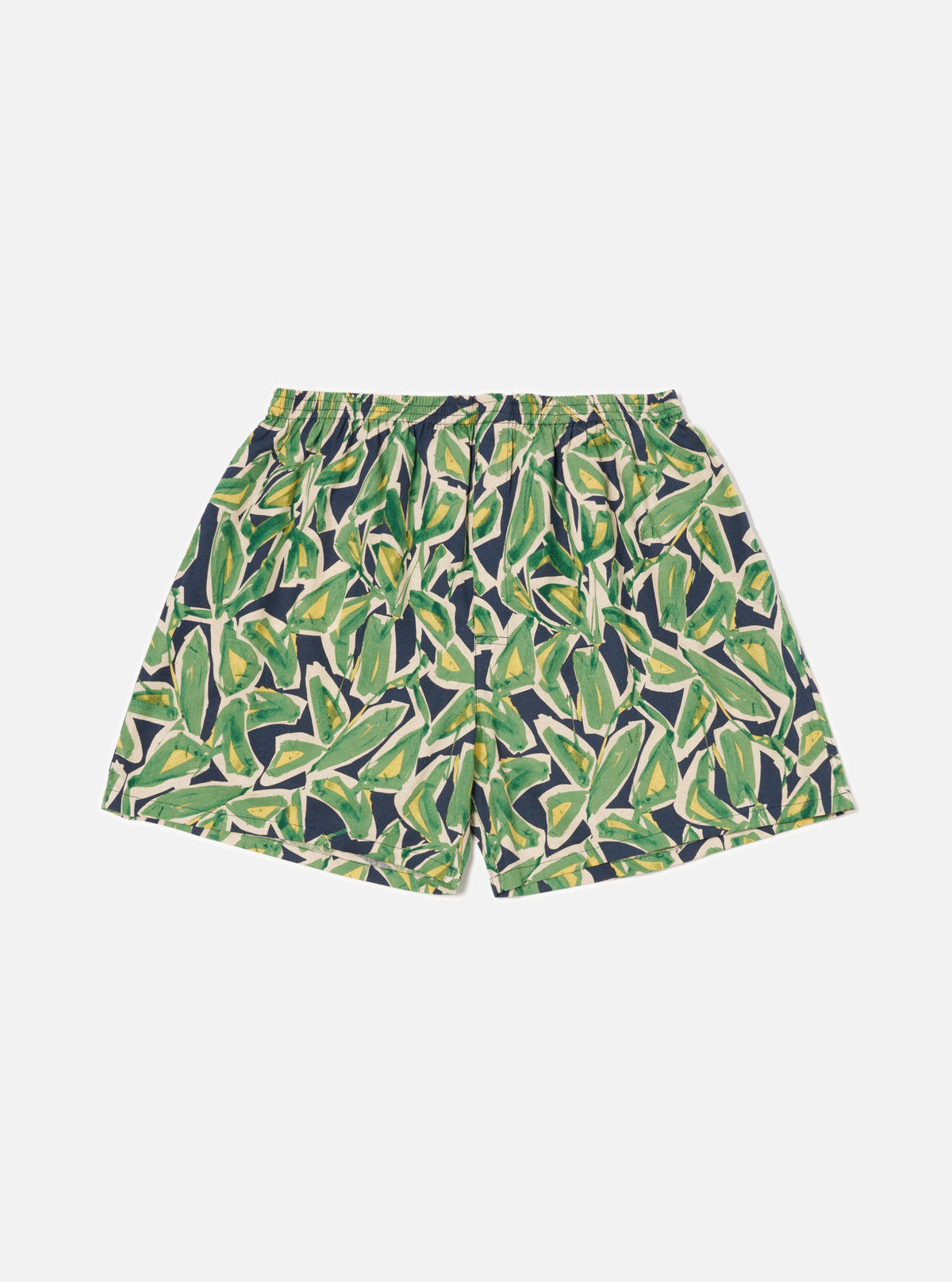 Navy Artist Flower Lincot Boxer Short