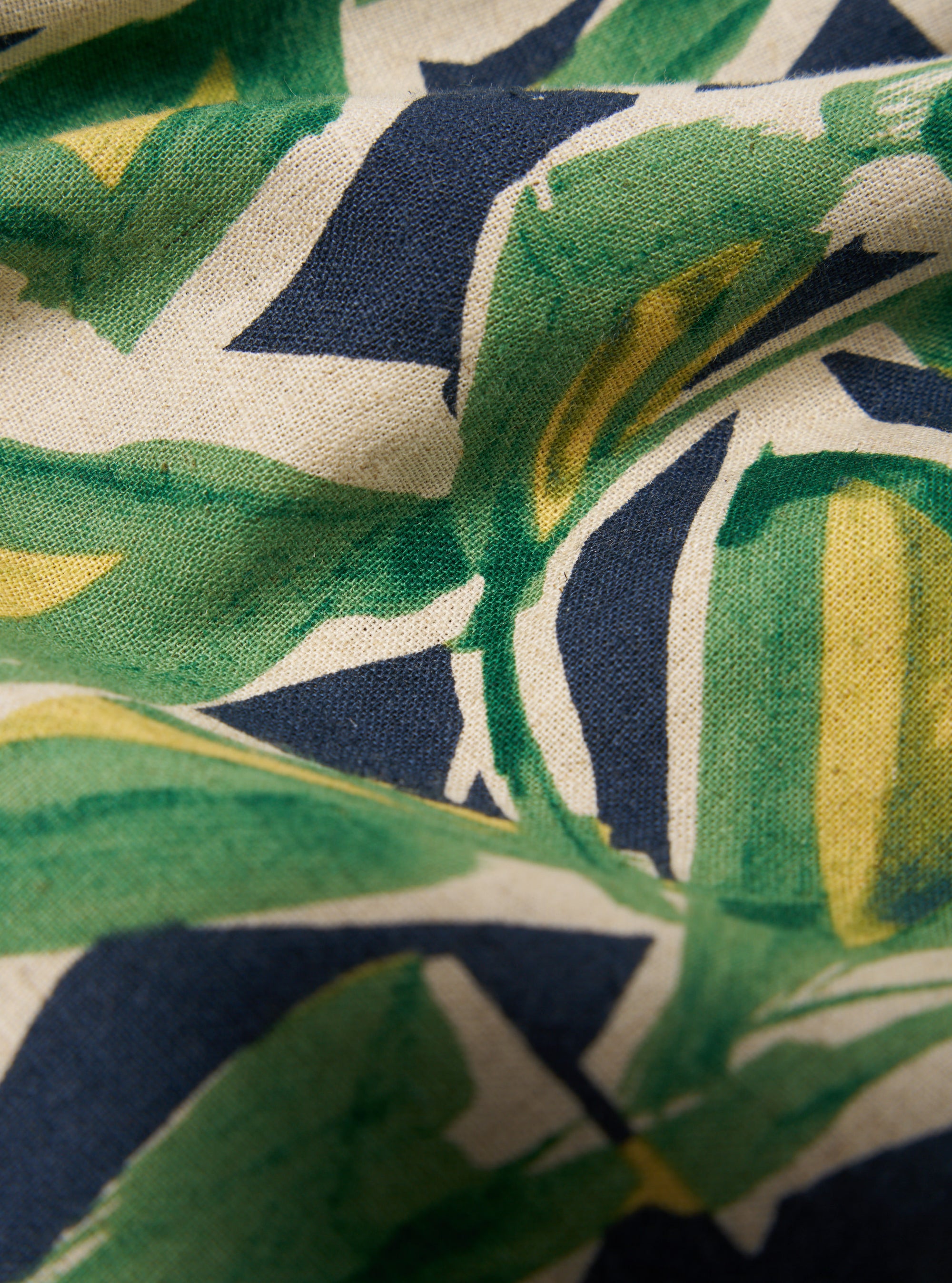 Navy Artist Flower Lincot Boxer Short