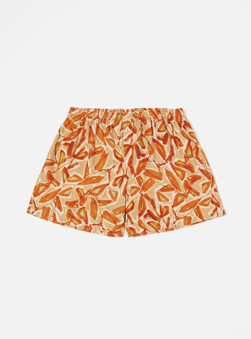 Terracotta Artist Flower Lincot Boxer Short