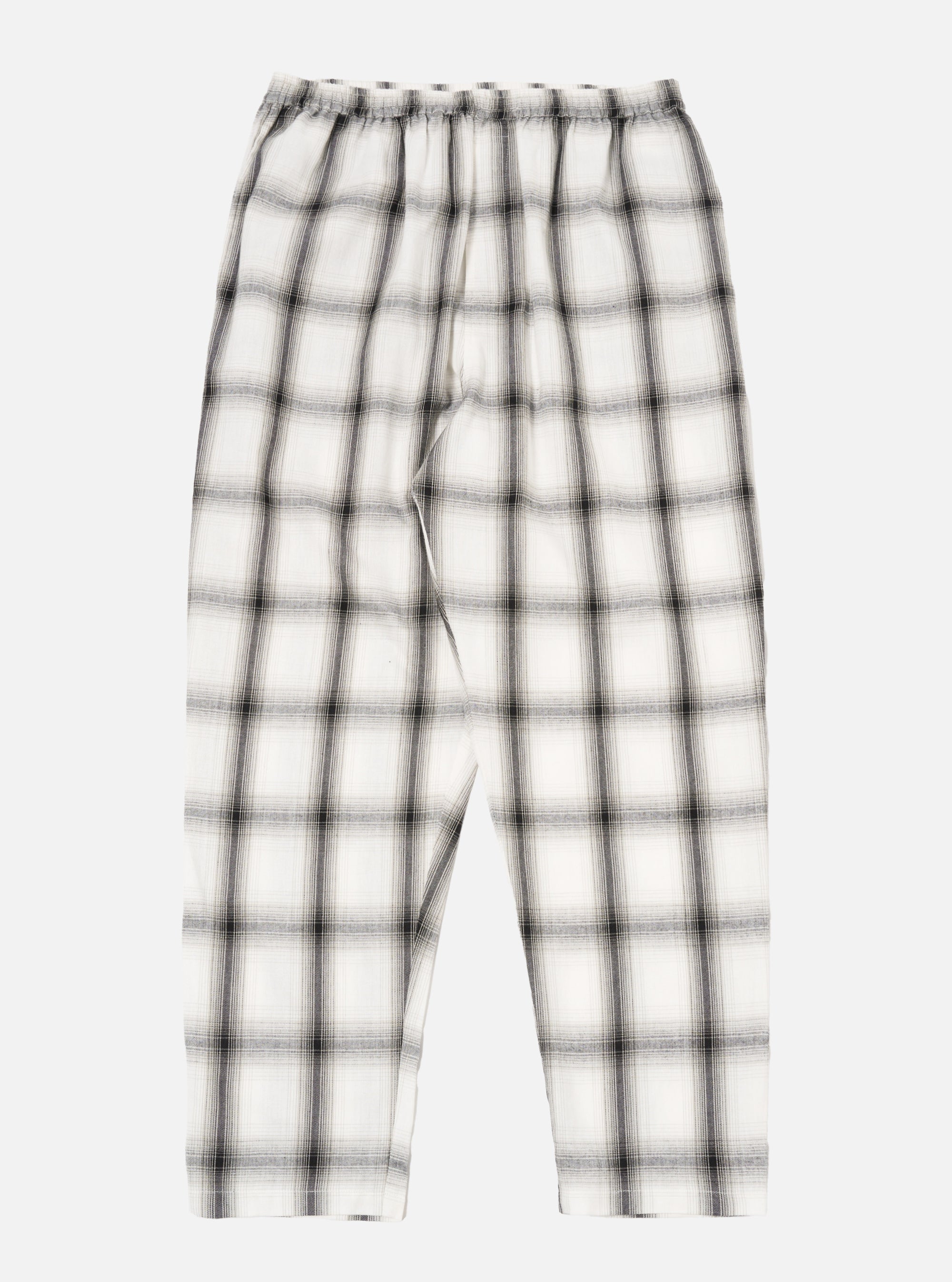 Ecru Shadow Check Pyjama Pant