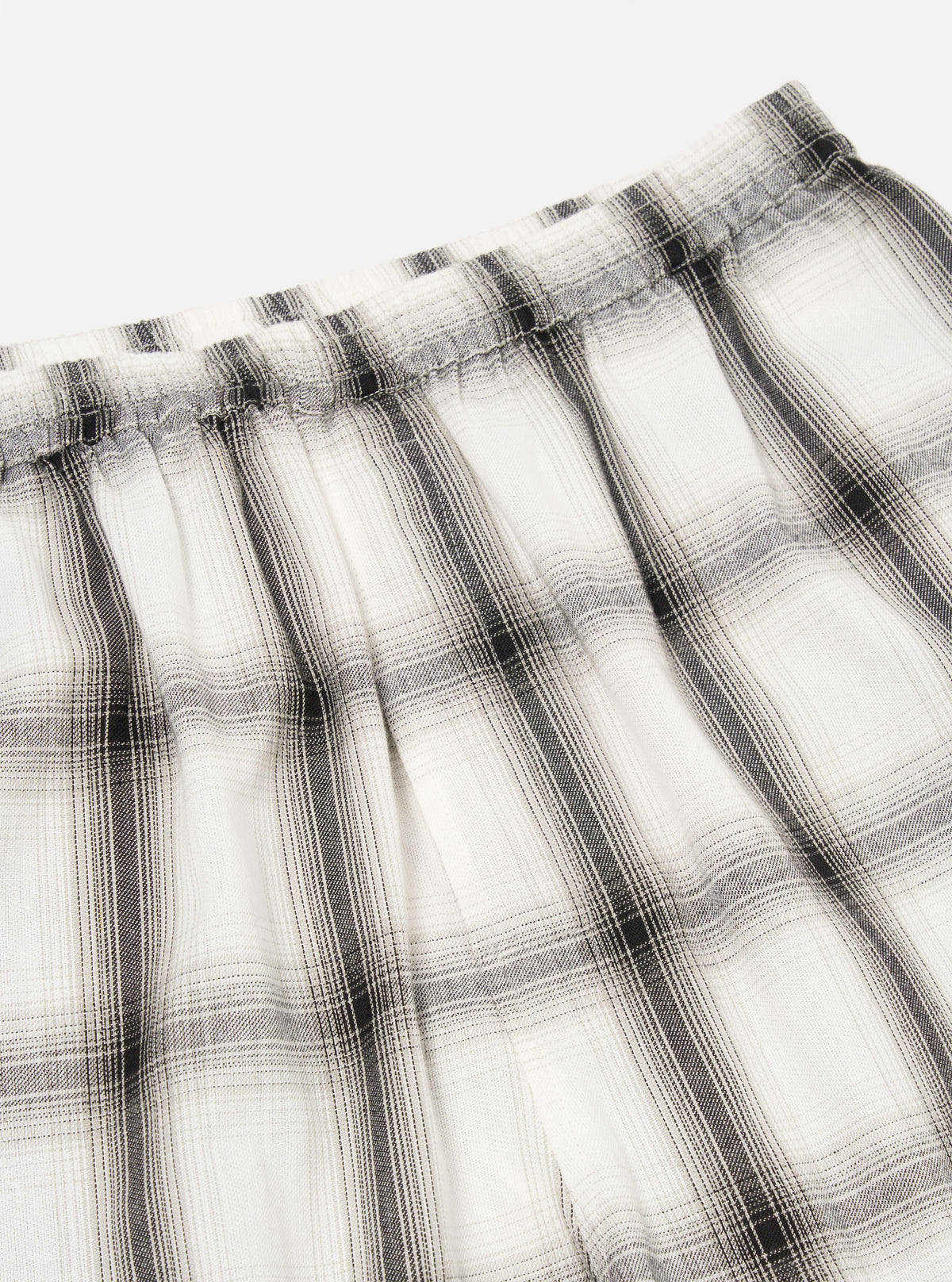 Ecru Shadow Check Pyjama Pant